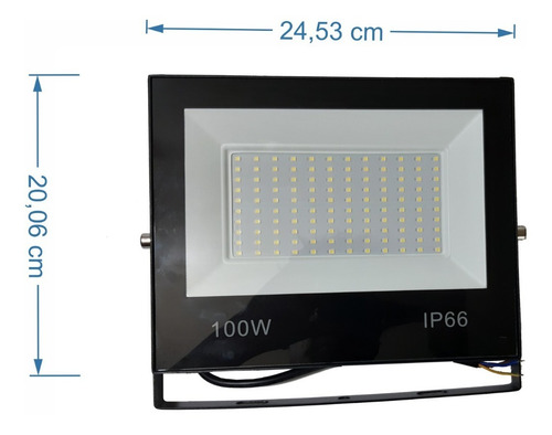 Imagen 5 de 7 de Reflector Led 100w Tipo Tableta