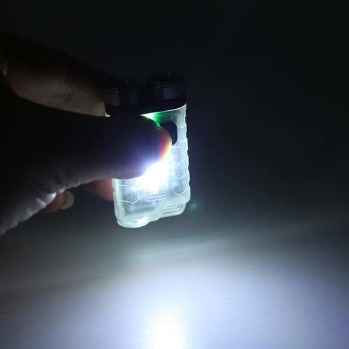 Llavero Linterna, 900lm Recargable 12 Niveles De Luz Mini Li