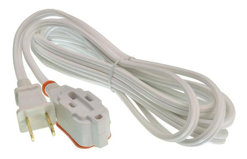 Extensión Eléctrica Blanca 16 Awg 3 Metros