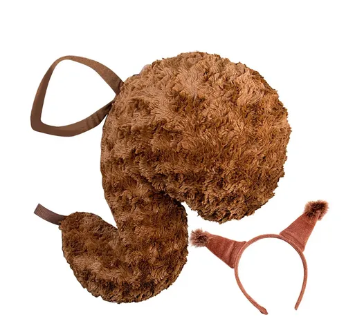 Disfraz De Cola Y Orejas De Animal - Incluye Cola, Orejas Y Guantes, Para Fiestas, Halloween, Cosplay