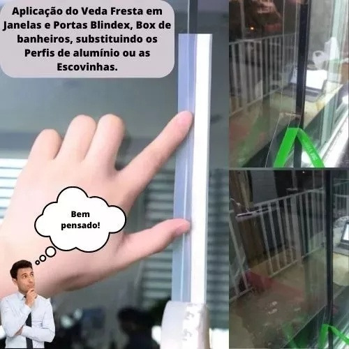 Para Vidrio De Ventana Con Cinta Giratoria De 5 Metros Con S