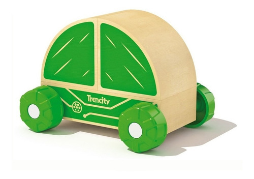 Imagen 2 de 10 de Trencity Blocars Verde- Tienda Oficial -