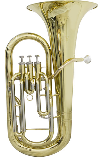 Bombardino Euphonium 3 Pistos Ep200 Laqueado C Case New York