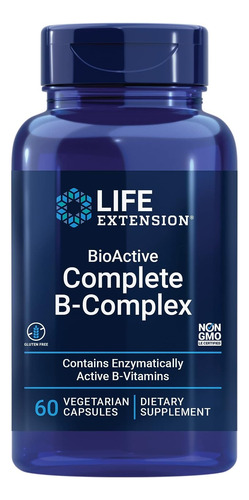 Life Extension Bio Active Complete B Complex X 60 Cáps