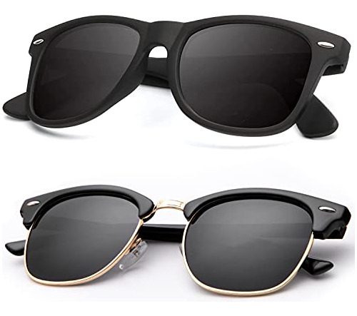 Polarized Sunglasses For Men And Women Semi-rimless Frame Dr