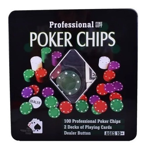 Juego De Mesa Poker Poquer Profesional De Azar