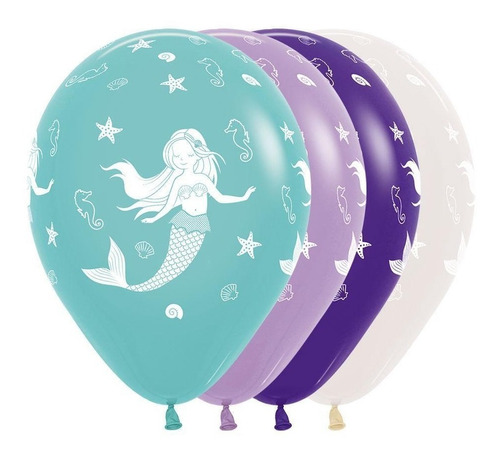 Globo Sirena * 12 Unidades, R12, Bombas