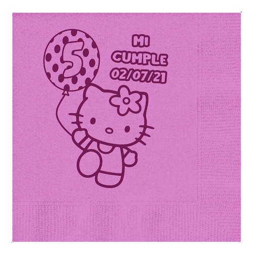 Servilleta De Papel Personalizada - 150 Piezas Urgentes A Elegir