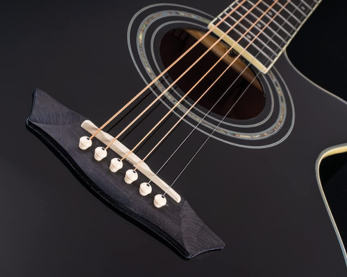 Ea12b-a Festivo Serie Mini Jumbo Cutaway Guitarra