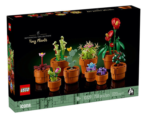 Lego 10329 Tiny Plants 758 Piezas