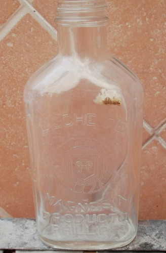 Antiguo Frasco De Magnesia Phillips (Usado)