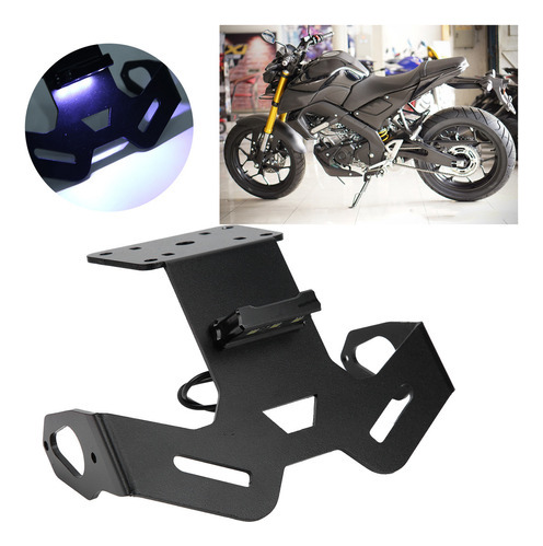 Luz Led For Soporte De Matrícula, Compatible Con Mt-15, De