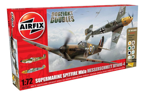 72 Supermarine Spitfire Mk1a Messerschmitt Bf109e 4 Set A501
