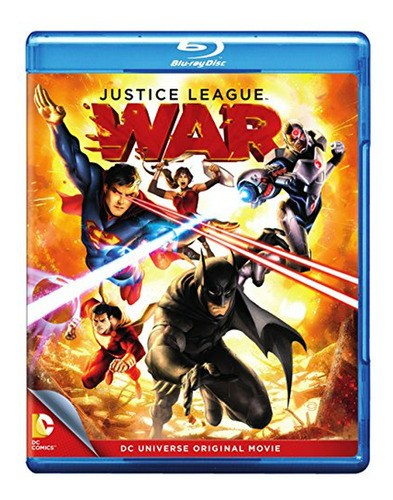 Blu-ray Liga De La Justicia: Guerra