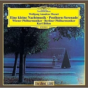Bohm Karl Mozart: Posthorn Serenade. Eine Klei Rubidium Cloc