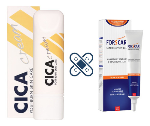 Packs Reparación: Cica Cream + Forscar Gel De Silicona 20 Ml