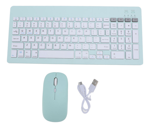 Conjunto De Teclado E Mouse De Computador Sem Fio E 4 Canais