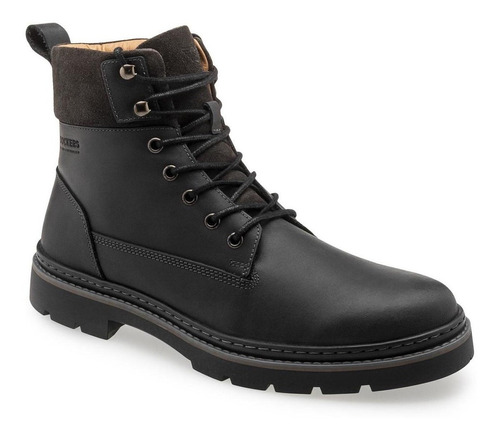 Bota Hombre Dockers D222201 Piel Negro