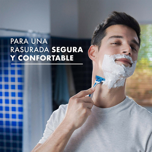 Rastrillo Gillette Derma Protección Para Hombres, 2 Unidades