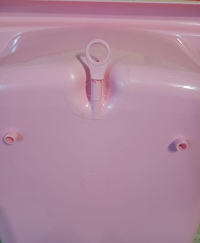 Bañera De Bebe La Mas Grande Con Tapon Anatómica Tribilinbb Rosa