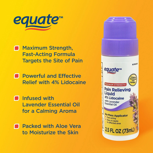 Crema Para Alivio De Dolor Equate En Roll On Importada Menthol