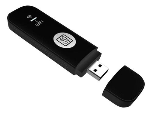 Enrutador Módem Usb 4g Lte, Dispositivo De Internet Negro