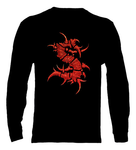 Polera Manga Larga Sepultura - Ver 18 - Logo