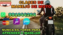 Comprar Clases De Manejo De  Moto Lineal Callao Avz Motoracing