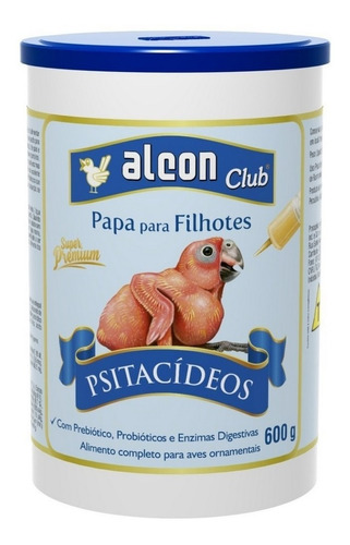 Ração Alcon Club Papa Para Filhotes Psitacídeos 600g