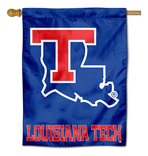 Bandera De Casa De Louisiana Tech Bulldogs