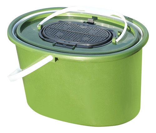 Cubo De Pesca Recipiente De Barril De Cubo De Ovalado 10l
