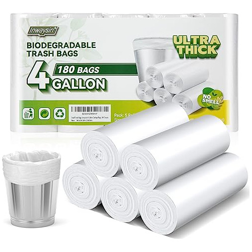 Bolsas De Basura Biodegradables De 4 Galones