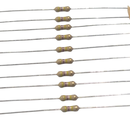 Pack 10 Resistencia Carbon 470k 1/4w 5%