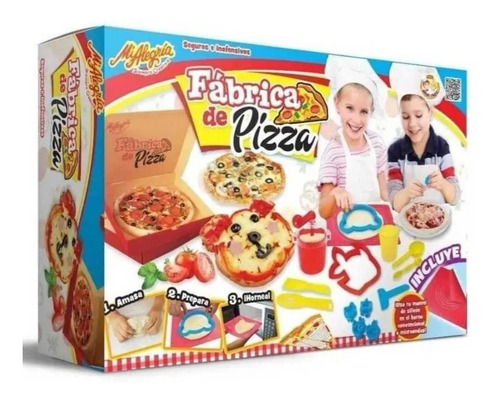 Fábrica De Pizza, Mini Chef, Juguetes Mí Alegría