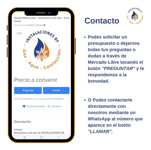 Gasista Matriculado - Instalaciones De Gas - Zona Oeste