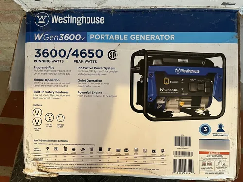 Planta Eléctrica De 3600 V (Usado)
