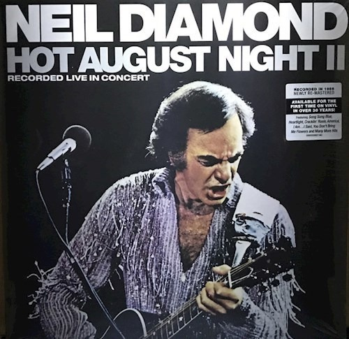 Neil Diamond Hot August Night Ii Vinilo Nuevo Musicovinyl