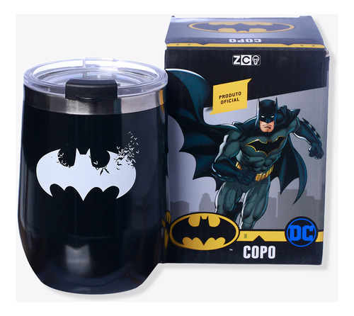 Copo Viagem Space 300 Ml Batman - Zona Criativa