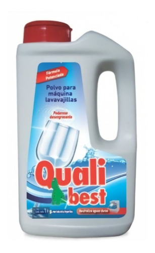Polvo Máquina Lavavajillas Qualibest X 1 Kg. Caja X 12 Un.