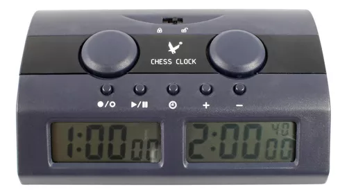 Relógio De Xadrez Digital Leap Pq9912 Xadrez Profissional - PonoShop
