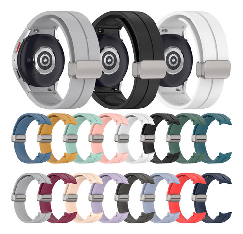 Pulseira Fecho Magnético Samsung Galaxy Watch 7 Fe 6 5 4