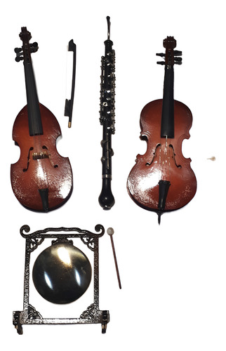 Instrumentos Musicales Salvat Miniatura X4 Con Detalles Leer