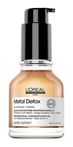 Oil Aceite Concentrado Loreal Metal Detox Antirotura 50ml