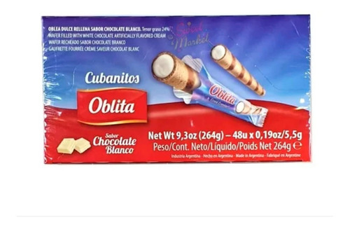 Cubanitos Oblita Paquete X 48 Unidades