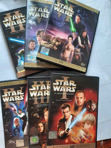 Star Wars - La Coleccion - 12 Dvds Masterizada En Thx 