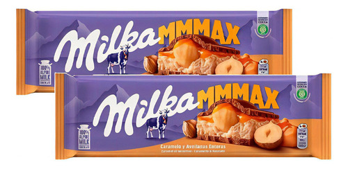 Kit 2 Chocolate Milka Toffee Ganznuss 300g