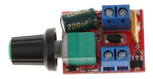 Motor DC de controlador de control de velocidad tablero 3V 35V 5A examinador PWM 