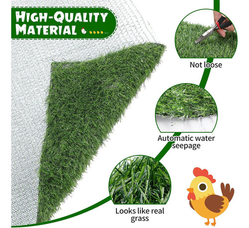 / Alfombrilla Para Nido De Pollos Artificial G