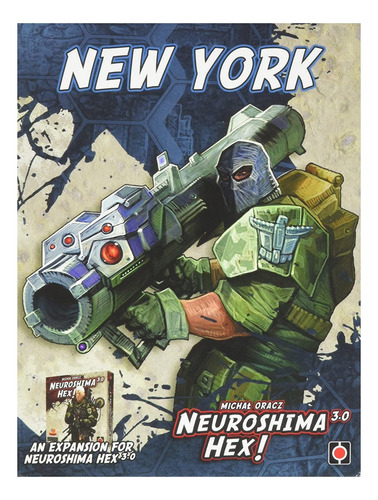 Neuroshima Hex 3.0 Nueva York Juego De Mesa.