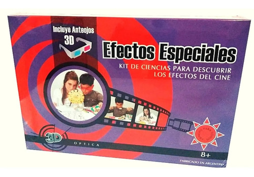 Efectos Especiales 3d Juego Kit De Ciencias Para Niños